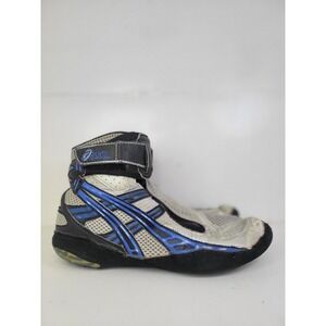 Asics Ultraflex 2‎ Wrestling Shoes Size 7 Blue Silver Mesh ASICS Rare P2s RARE